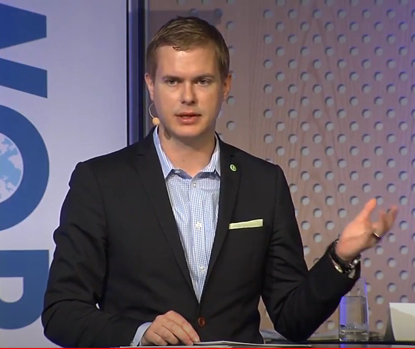 on the third day of World Anti-Bullying Forum 2017 in Stockholm.